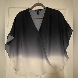 INC dip dyed blouse
